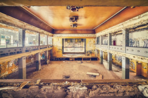 old event hall in the GDR style old event hall in the GDR style